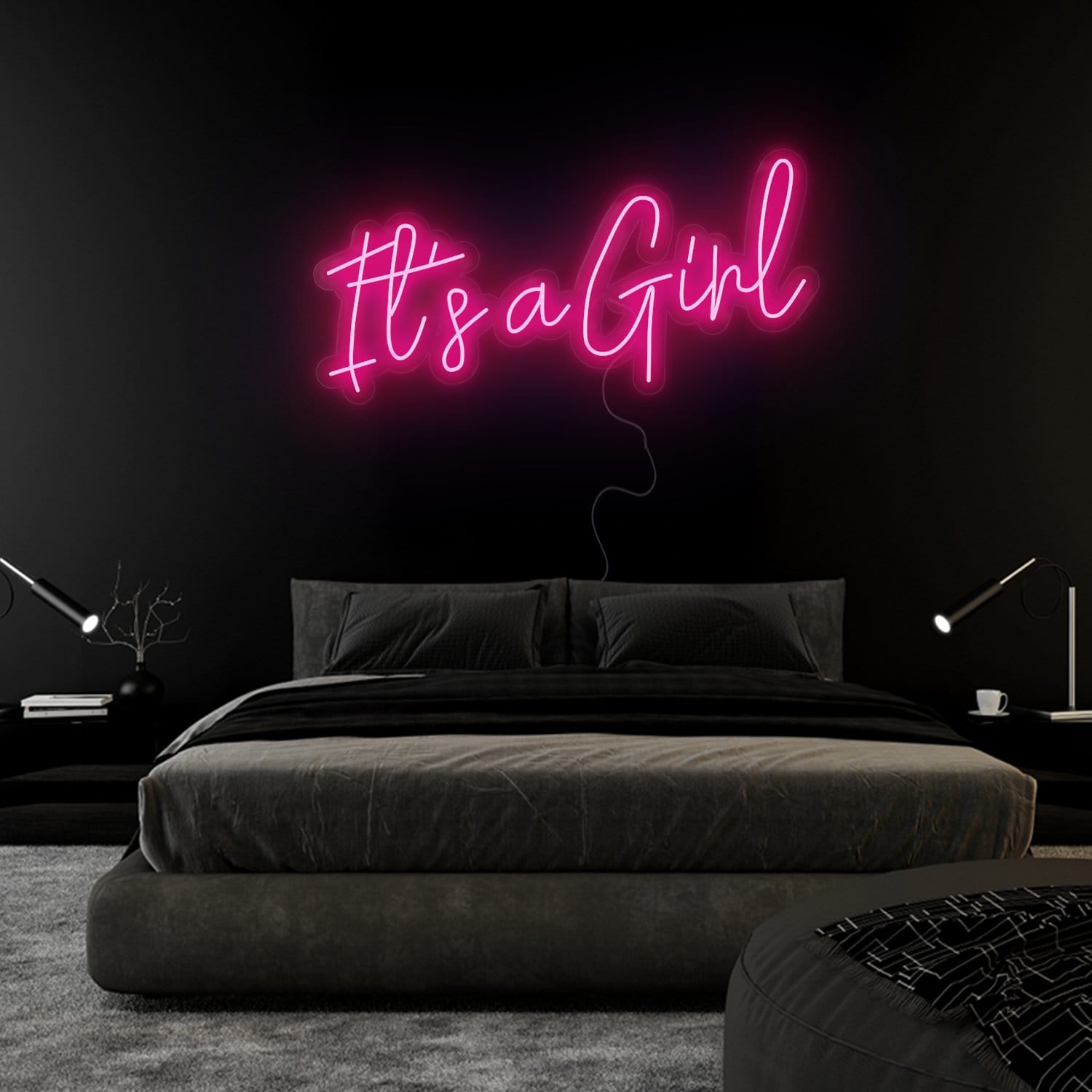 It´s a Girl LED Neonschild Sign Schriftzug - NEONEVERGLOW