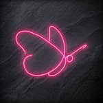 "Schmetterling" LED Neonschild - NEONEVERGLOW