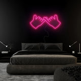 "Together" LED Neonschild Sign Schriftzug - NEONEVERGLOW