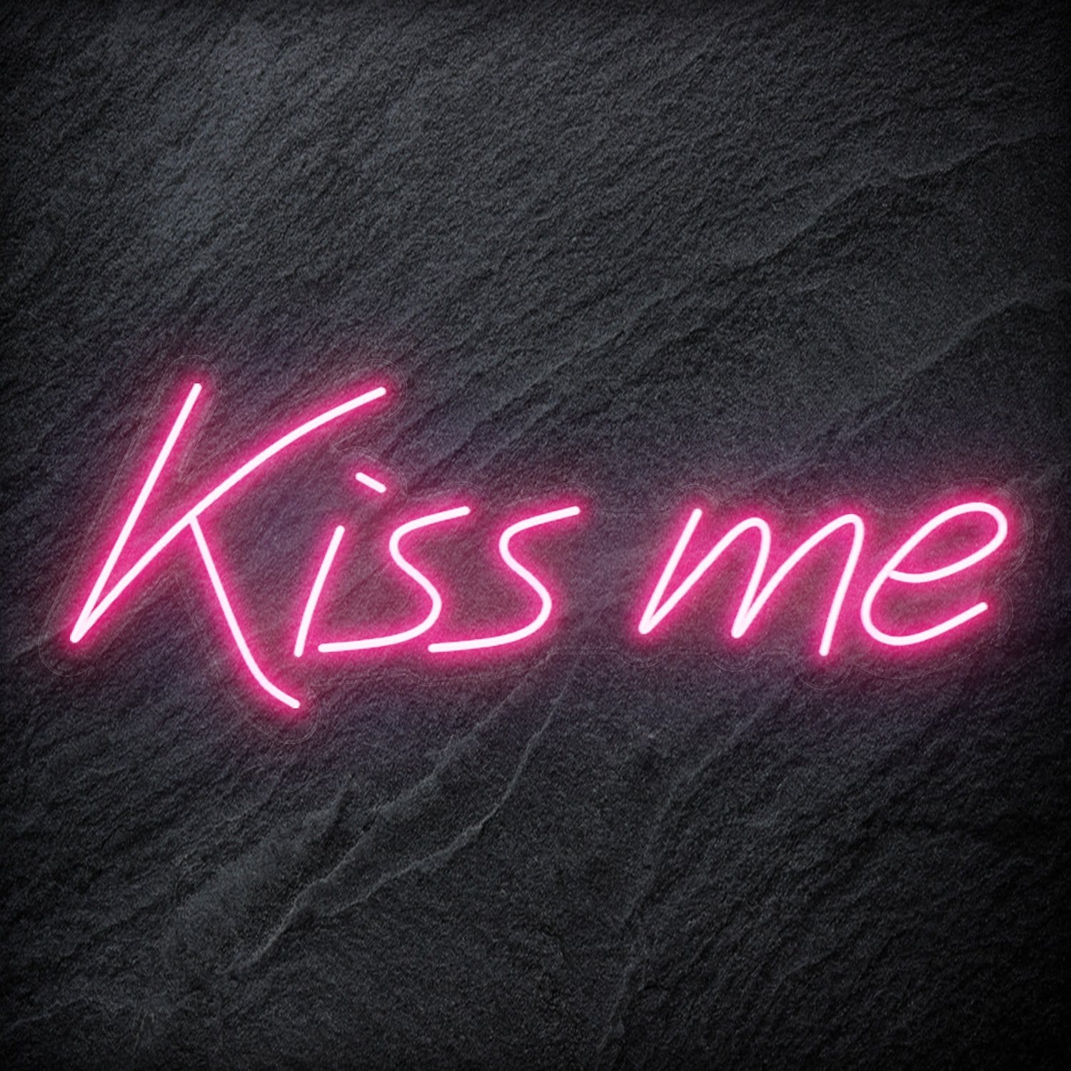 "Kiss Me" LED Neon Schriftzug Sign - NEONEVERGLOW