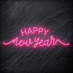 "Happy New Year" LED Neonschild - NEONEVERGLOW