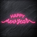 "Happy New Year" LED Neonschild - NEONEVERGLOW
