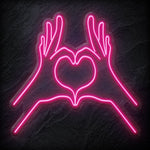 "Liebespaar" LED Neonschild - NEONEVERGLOW