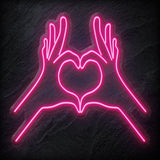 "Liebespaar" LED Neonschild - NEONEVERGLOW