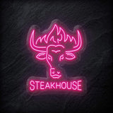 "Steakhouse Restaurant" LED Neon Schild - NEONEVERGLOW