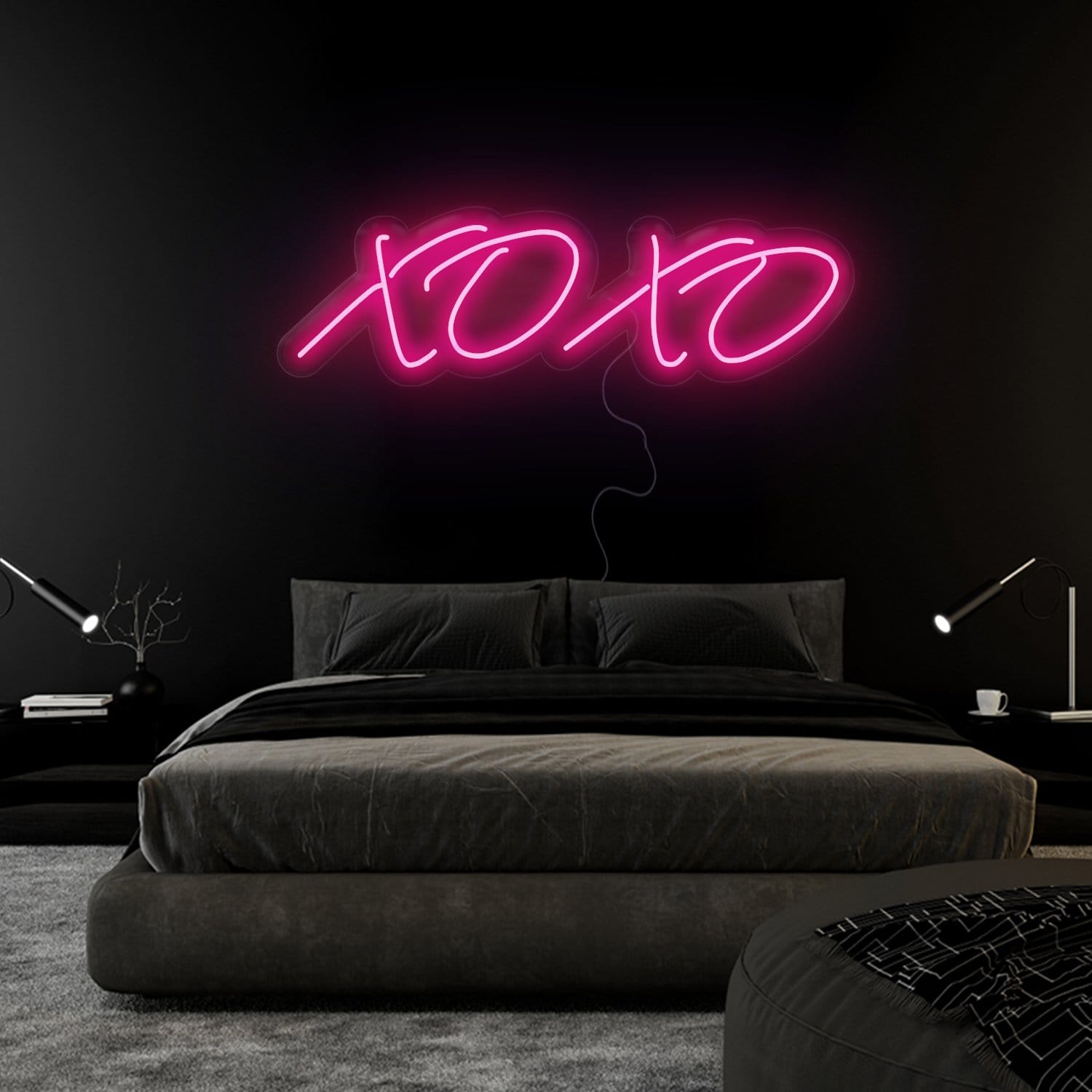 " Xo Xo" LED Neonschild Sign Schriftzug - NEONEVERGLOW