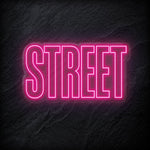 "Street" LED Neon Schriftzug - NEONEVERGLOW
