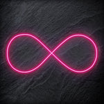 "Unendlich" LED Neonschild Schriftzug Sign - NEONEVERGLOW