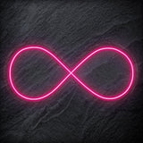 "Unendlich" LED Neonschild Schriftzug Sign - NEONEVERGLOW