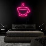 "Kaffee Coffee" LED Neonschild Sign Schriftzug - NEONEVERGLOW