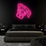 "Bulldogge" LED Neonschild Sign - NEONEVERGLOW