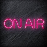 "On Air" LED Neon Schriftzug Sign - NEONEVERGLOW