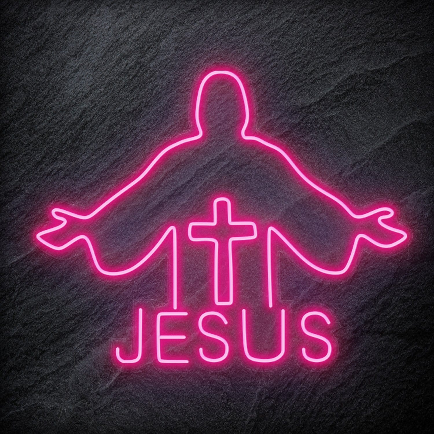 " Jesus " LED Neonschild Schriftzug Sign - NEONEVERGLOW