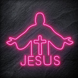 " Jesus " LED Neonschild Schriftzug Sign - NEONEVERGLOW