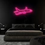 "Flugzeug" LED Neonschild Sign - NEONEVERGLOW