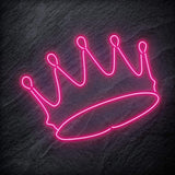 " Krone " LED Neonschild Sign - NEONEVERGLOW