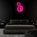 "Thumps Up" LED Neonschild Sign Schriftzug - NEONEVERGLOW