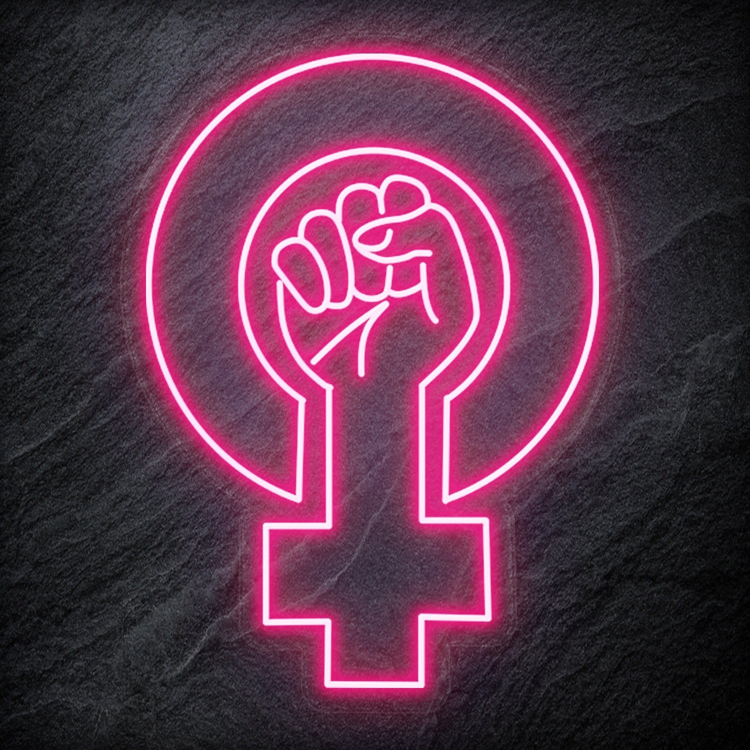 " Hoffnung Glaube" LED Neonschild - NEONEVERGLOW