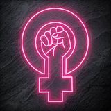 " Hoffnung Glaube" LED Neonschild - NEONEVERGLOW