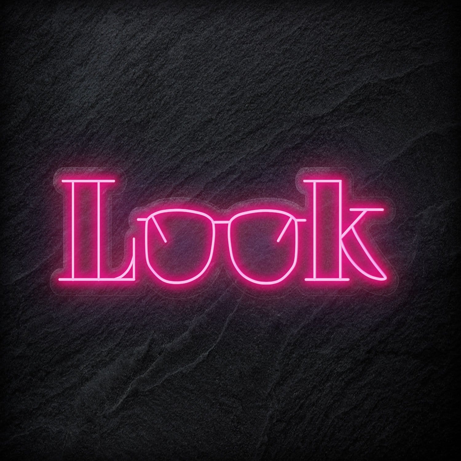 "Look" LED Neonschild Sign - NEONEVERGLOW