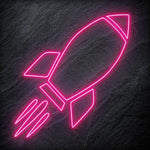 "Rocket" LED Neonschild - NEONEVERGLOW