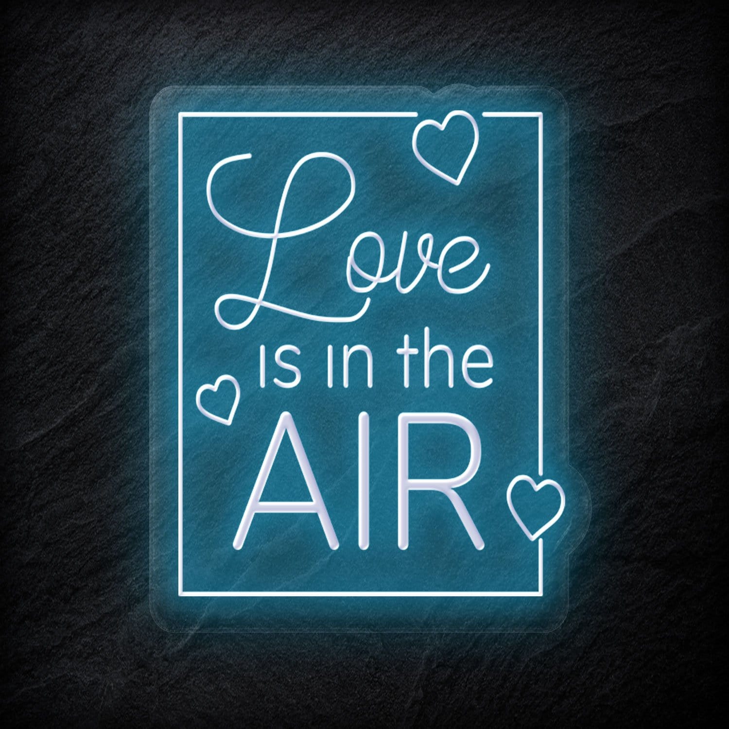 "Love Is in The Air" LED Neonschild - NEONEVERGLOW