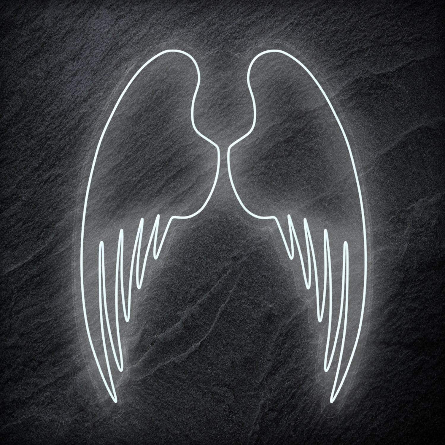 "Flügel" LED Neonschild Sign Schriftzug - NEONEVERGLOW