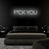 "F*ck You" LED Neonschild Sign Schriftzug - NEONEVERGLOW