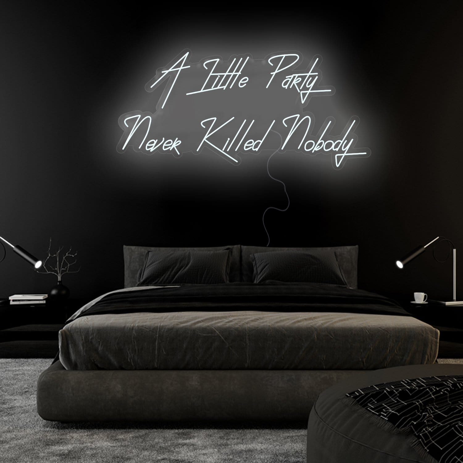 "A Little Party" LED Neon Sign Schriftzug - NEONEVERGLOW