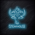 "Steakhouse Restaurant" LED Neon Schild - NEONEVERGLOW