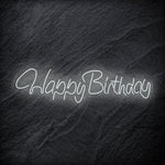 "Happy Birthday" LED Neon Schriftzug - NEONEVERGLOW
