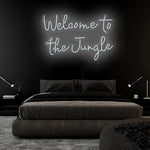 "Welcome To The Jungle" LED Neonschild Sign Schriftzug - NEONEVERGLOW
