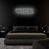 "Herz Vibes" LED Neonschild Sign - NEONEVERGLOW