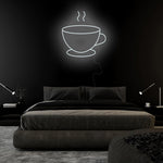 "Kaffee Coffee" LED Neonschild Sign Schriftzug - NEONEVERGLOW