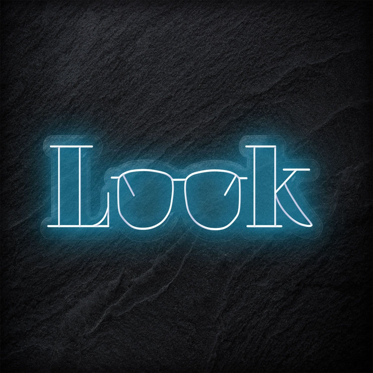 "Look" LED Neonschild Sign - NEONEVERGLOW