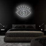 "Augen" LED Neonschild Sign - NEONEVERGLOW