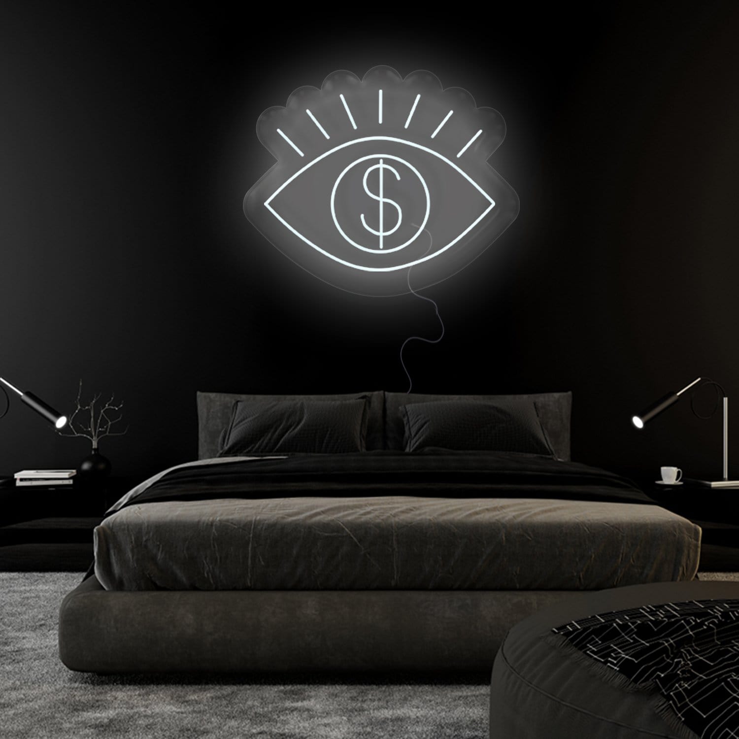 "Augen" LED Neonschild Sign - NEONEVERGLOW