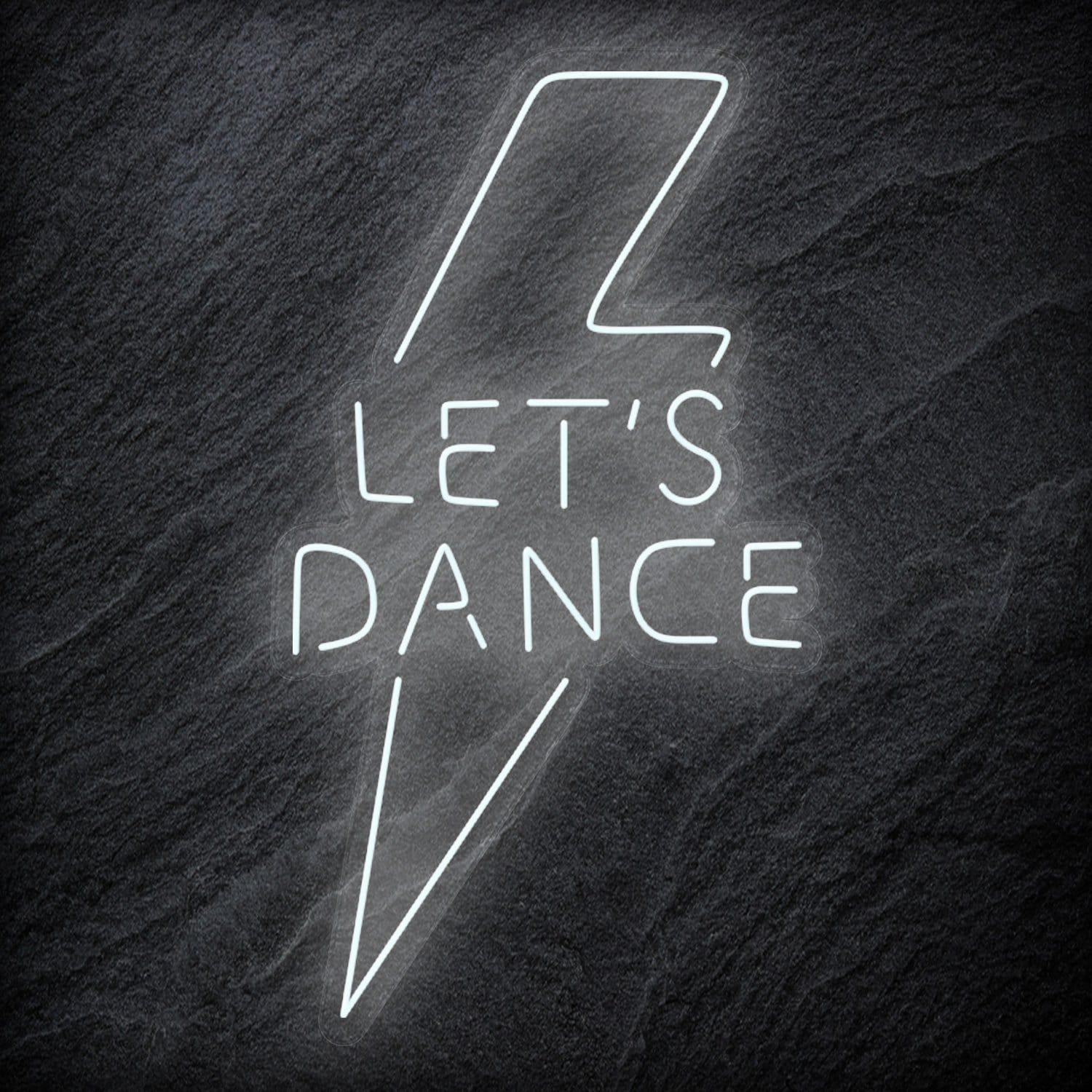 " Let´s Dance " LED Neon Schriftzug - NEONEVERGLOW