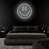 "Smile Lächeln" LED Neonschild Sign Schriftzug - NEONEVERGLOW