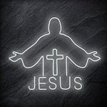 " Jesus " LED Neonschild Schriftzug Sign - NEONEVERGLOW