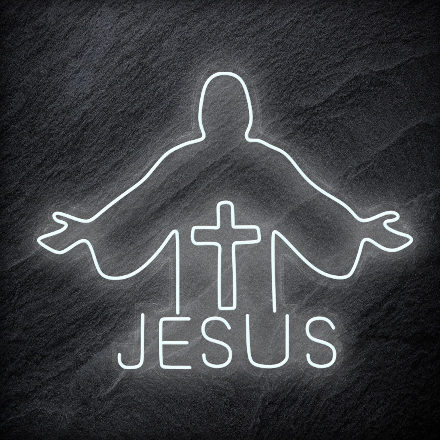 " Jesus " LED Neonschild Schriftzug Sign - NEONEVERGLOW