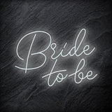"Bride To Be" LED Neon Schriftzug - NEONEVERGLOW