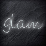 "Glam" LED Neon Schriftzug Sign - NEONEVERGLOW