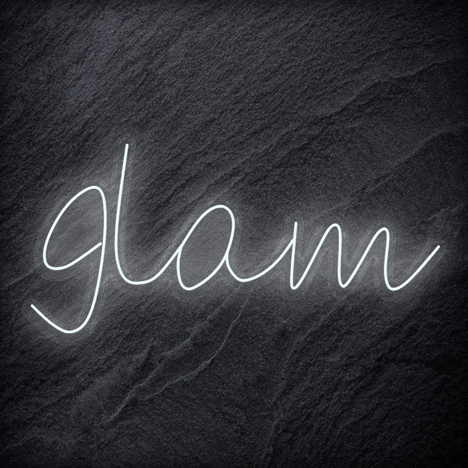 "Glam" LED Neon Schriftzug Sign - NEONEVERGLOW