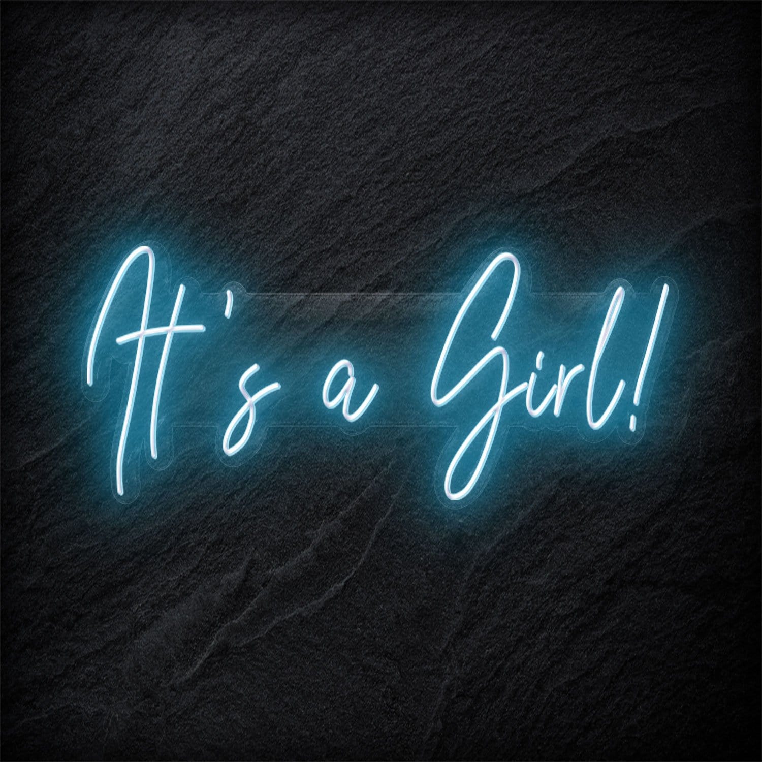 "Its a Girl" LED Neon Sign Schriftzug - NEONEVERGLOW
