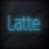 "Latte Coffee" LED  Neon Schriftzug - NEONEVERGLOW