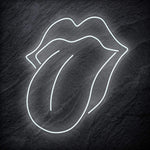 "Lips" LED Neonschild Schriftzug Sign - NEONEVERGLOW