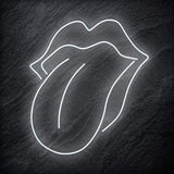 "Lips" LED Neonschild Schriftzug Sign - NEONEVERGLOW