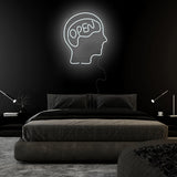 "Open" LED Neonschild Sign Schriftzug - NEONEVERGLOW