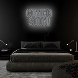 "Coming Soon" LED Neon Sign Schriftzug - NEONEVERGLOW